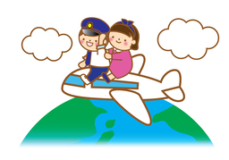 on boardのイラスト